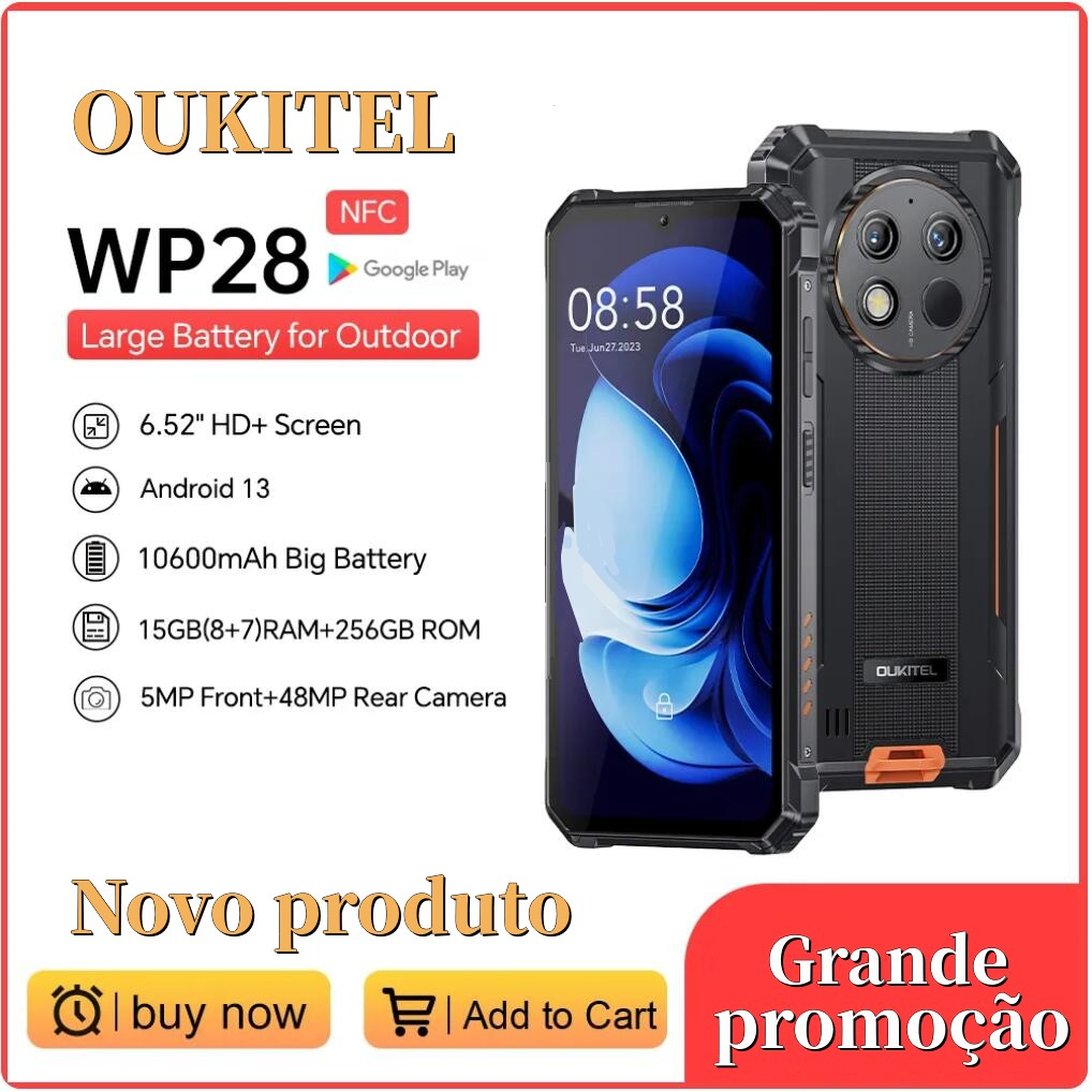 Oukitel WP28 8GB/256GB Verde - Teléfono móvil