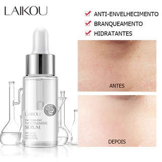 LAIKOU Nicotinamide Serum Brighten Skin Niacinamide Essence 17ml em Oferta na Shopee