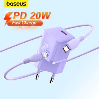 Baseus GaN5 20W Mini Carregador Rápido Portátil Para  iPhone 14 13 Pro Max em Oferta na Shopee