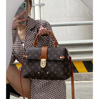100% LV Bolsa de mão feminina Bolsa de ombro Crossbody 2023 Fashion Luxury Leather Shopping Bag # 884