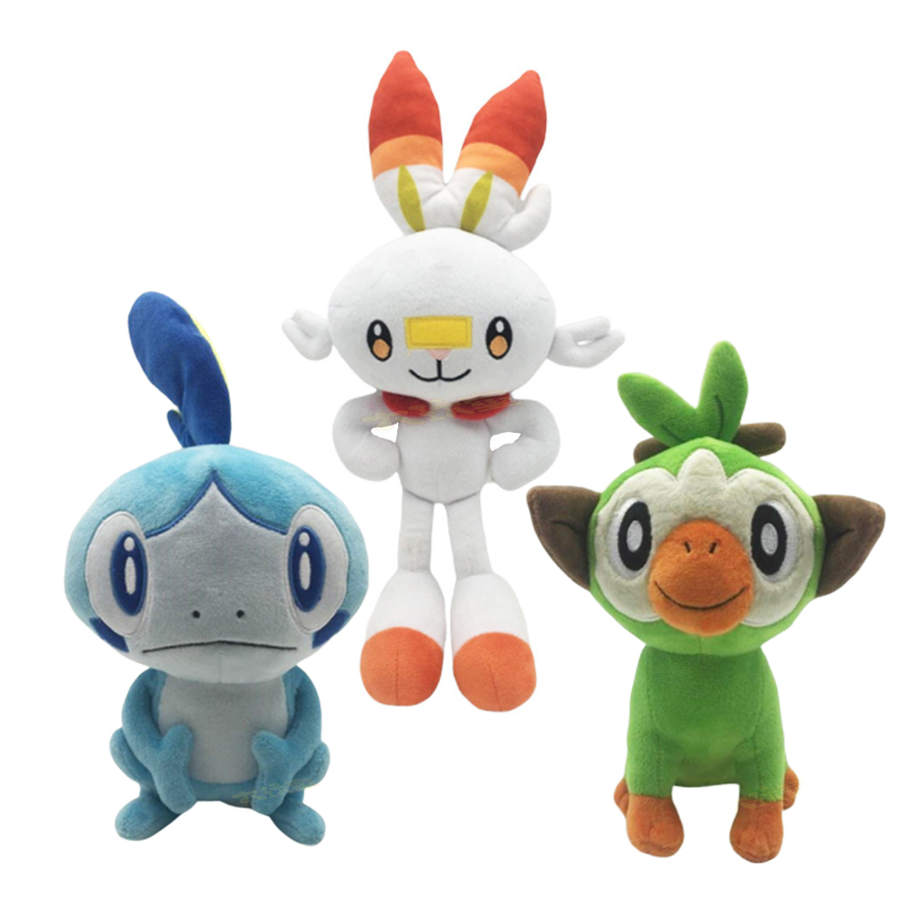 Pokemon - Figura 5cm Ataque Surpresa - Scorbunny + Poke Ball