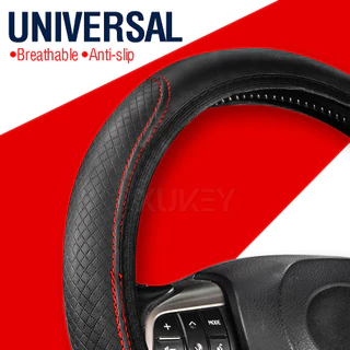 Capa Elástica Universal Para Volante De Carro , Couro De Microfibra , Protetora De Verão , Estilo Antiderrapante TOYOTA
