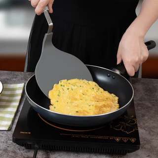 Pá De Casca De Pizza De Cozinha Resistente Ao Calor Espátula De Aço Inoxidável Levantador De Bolo Paddle Turner