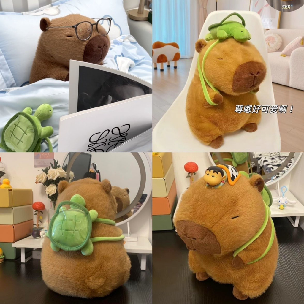 Capivara pelucia Capivara Boneca De Pelúcia Criativa De Brinquedo Engraçada Da Sorte Presente De Simulação Capybara Pelúcia
