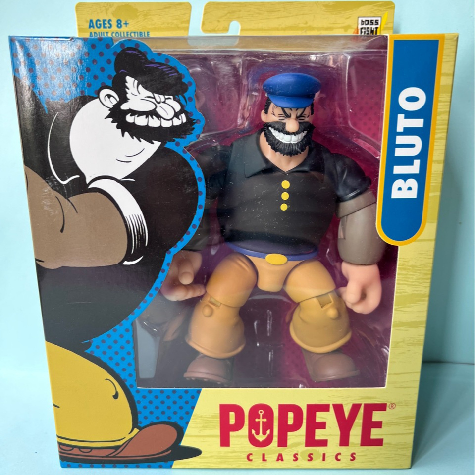 Popeye Classics Bluto Articulado Figura Modelo De Brinquedos | Shopee ...