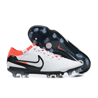 Chuteira de Campo NIKE Tiempo Legend R10 Elite FG Branco Dourado