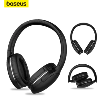 Baseus Bass 30 Max/D02 Pro Fone De Ouvido Bluetooth Estéreo Sem Fio 5.0 Hifi Dobrável Esporte Headset