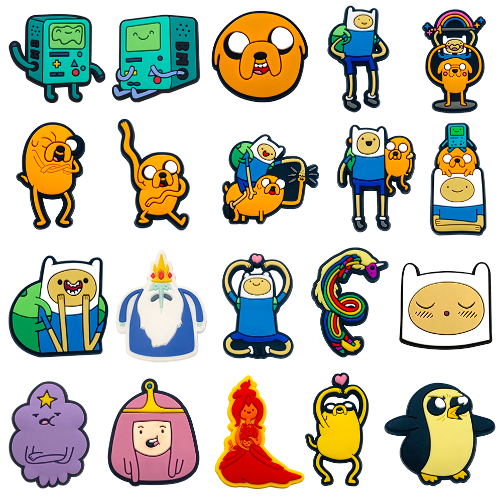 MEIDJ Encantos De Sapato 20 desenhos animados padrão decorações ...