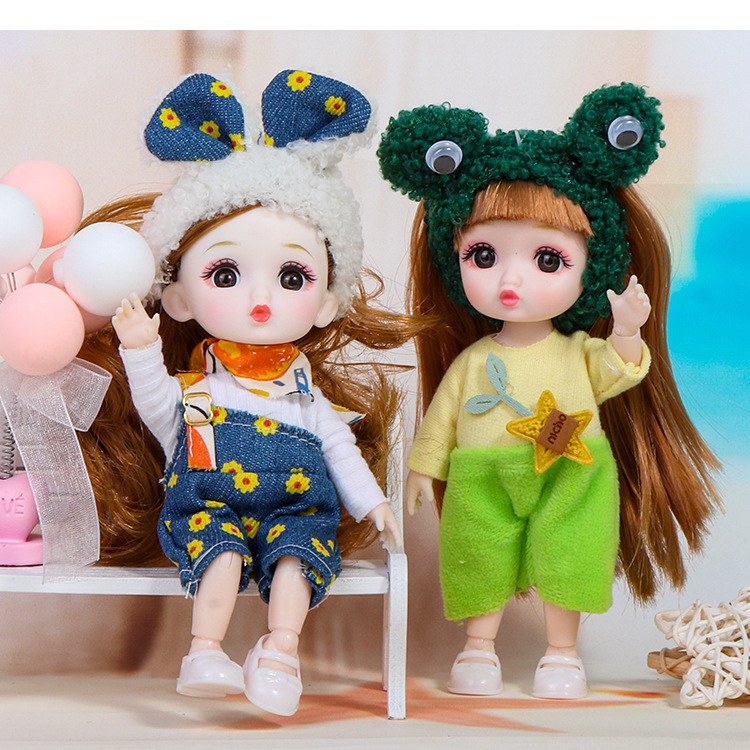 Bonecas Kawaii Face Anime para Meninas, vestido de princesa, brinquedo de  vestir DIY, brinquedos infantis, roupas fofas, presente de aniversário,  20cm, 1/8 Bjd, 23cm - AliExpress