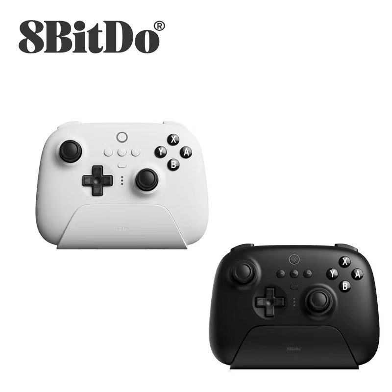 Controle 8bitdo-ultimate sem fio bluetooth controlador de jogos com doca de  carregamento para nintendo switch e pc, windows 10, 11, plataforma Steam -  Master Tech Jr