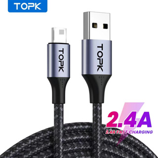 TOPK An10 USB Android Cabo Carregador De Carregamento Rápido Para Huawei Xiaomi Op Vi