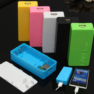 Caixa De Carregador De Bateria DG USB Power Bank 5600mAh 2X 18650 DIY Box Para iPhone Carregamento Móvel Eletrônico MP3 Smart Phone