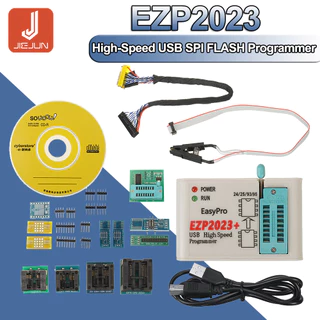 EZP2023 Programador SPI USB De Alta Velocidade + 12 Adaptadores Suporte 24 25 26 93 95 EEPROM 25 Flash Bios Chip Melhor Que EZP2019