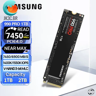 SAMSUNG 990 PRO SSD 2TB 1TB M2 2280 Disco De Estado Sólido Interno PCIe Gen 4.0 x 4 NVMe 2.0 Para Computador De Mesa MLC PC