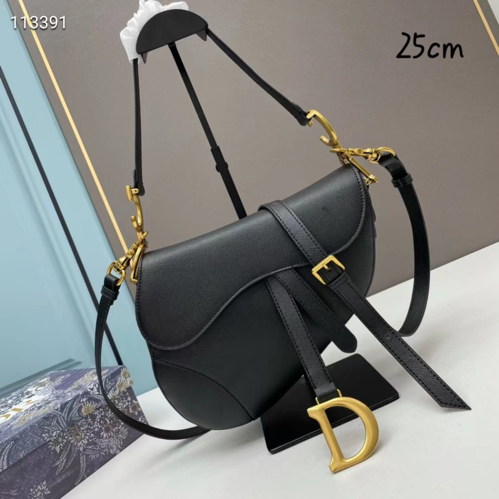 [Com caixa] 100% original autêntica bolsa de sela Di-or Bobby de alta qualidade em couro genuíno bolsa crossbody feminina elegante bolsa crossbody casual nova bolsa nas axilas