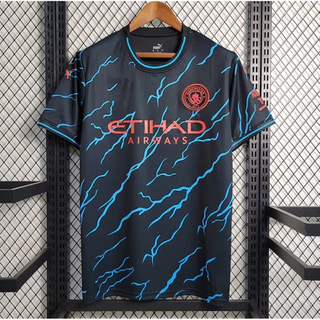 Novo 23/24 Camisa de Time City Away Camisa de Futebol Personalizada Tailandês