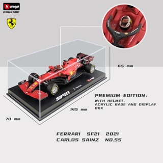 Ferrari Sf23 Fórmula 1 Carlos Sainz Número 55 2023 F1 Campeonato