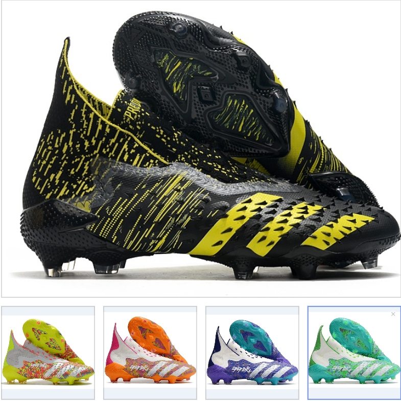 Chuteiras de futebol PREDATOR FREAK + FG39-45 Tênis de futsal Chuteira de  campo chuteira fute society