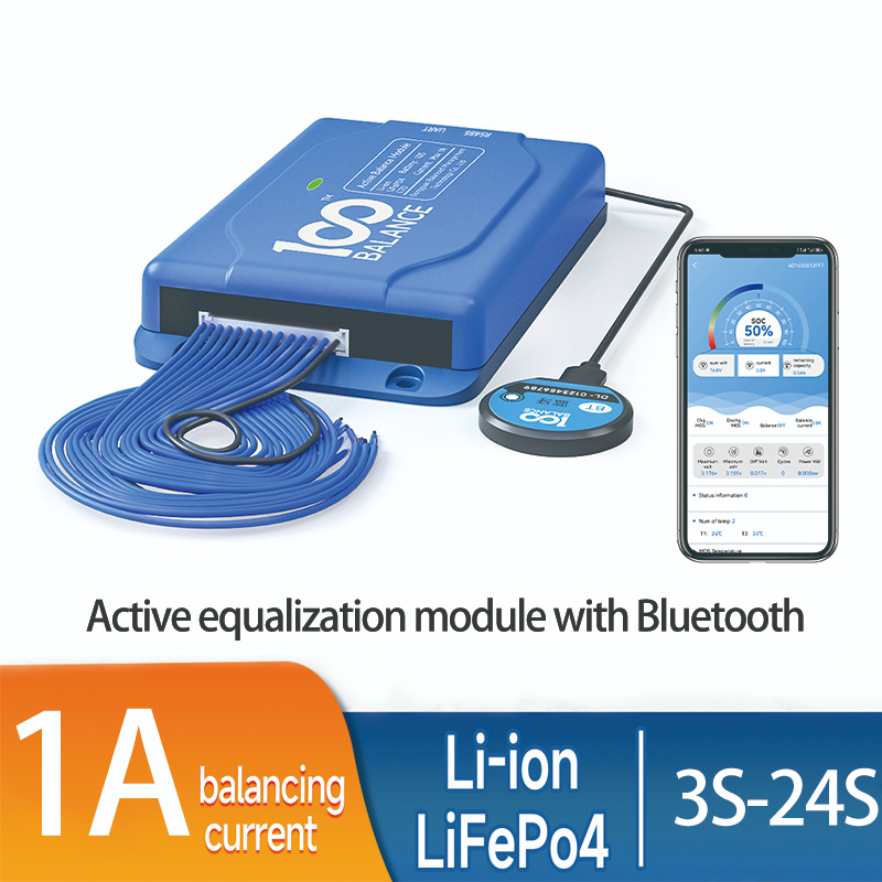 The Bluetooth version of the lithium battery balancing module is ...