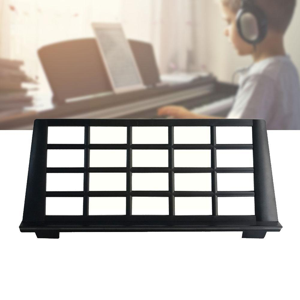 Teclado Suporte De Música De Folha suporte partitura teclado De Fácil Instalação 1x Para Órgão Eletrônico Iniciantes suporte para partituras piano