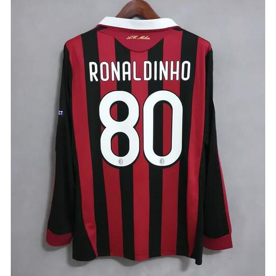 Créer Maillot Milan AC Retro 3#MALDINI Domicile 2006/2007 Pas Cher