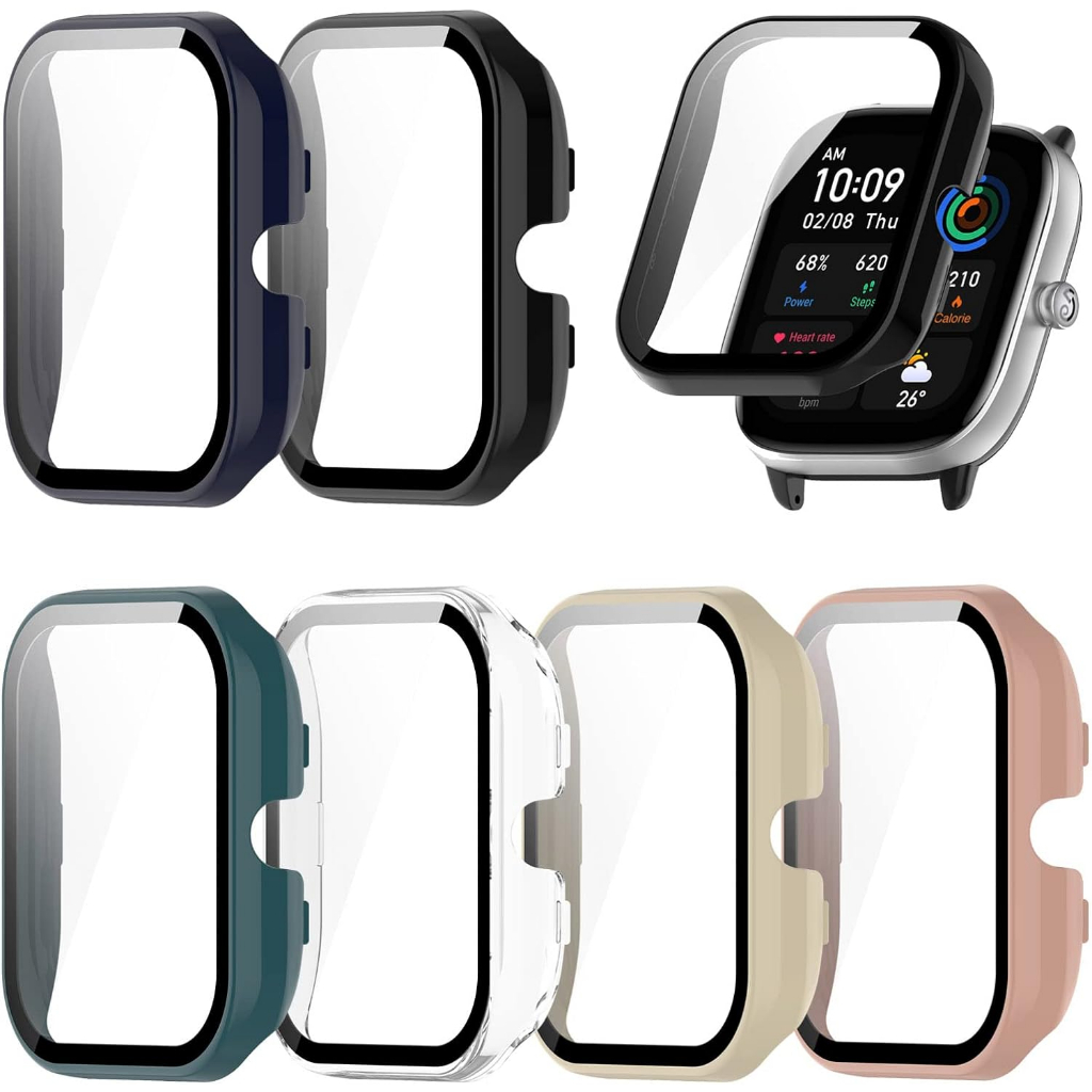 Para Huami Amazfit Watch GTS 4 Mini Alta Qualidade Pelicula Temperada PC Caixa Protetora Integrada Shopee Brasil