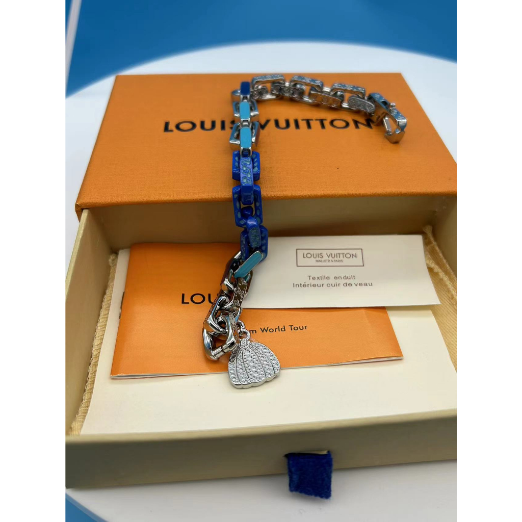 Shop Louis Vuitton 2023 SS Louis Vuitton ☆M0977L☆LV x YK Paradise Chain  Bracelet by aamitene