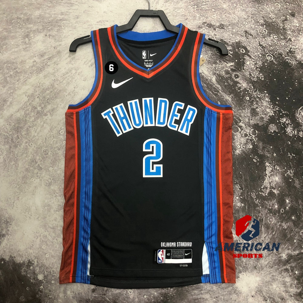 Camisa 2023NBA Oklahoma City Thunder Camiseta Shai Gilgeous Alexander