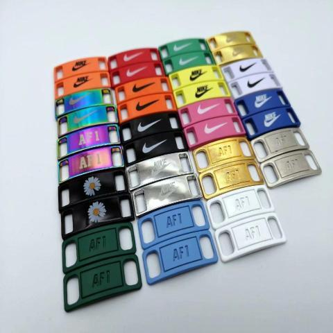 Acessórios Para Sapatos Fivela Tênis Adaptador De Renda Metálica