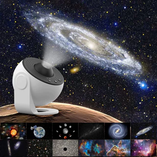 Goojodoq 12 Em 1 Projetor Estrela HD Imagem Grande Área De Projeção Luzes LED Para Luz Nocturna De Quarto , Lanetarium Galaxy