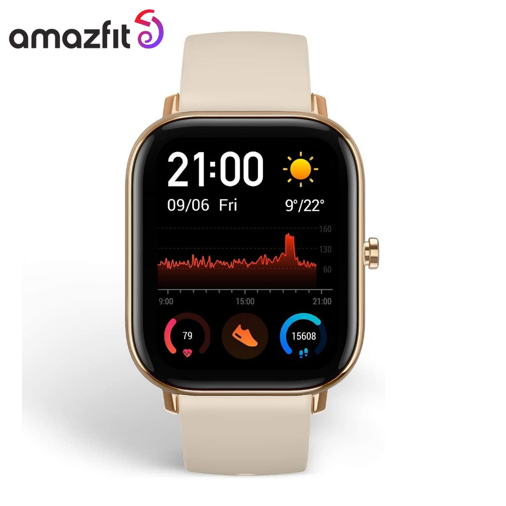 Relógio Smartwatch Original Amazfit GTS 5ATM À Prova D'água D'água 14 Dias Controle De Música A Bateria Para Android Ios