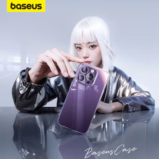 Baseus Capa Ultra-Fina À Prova De Choque Para iP 15 Pro Max Series