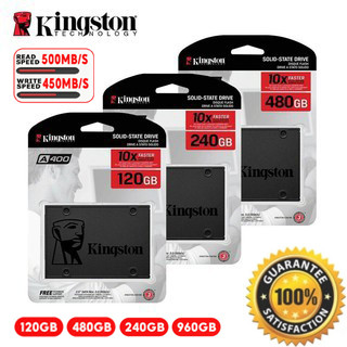 120/240/480gb Kingston A400 Ssd Sata 3 Unidade De Estado Sólido 2,5 Polegadas