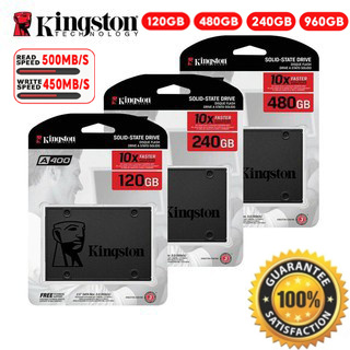 Kingston A400 SSD Sata 3 Solid State Drive 2.5 Inch - 120 / 240 / 480gb