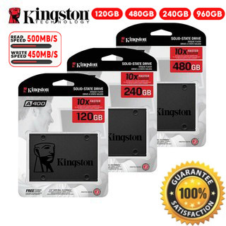 Kingston A400 SSD Sata 3 Solid State Drive 2.5 Inch - 120 / 240 / 480gb