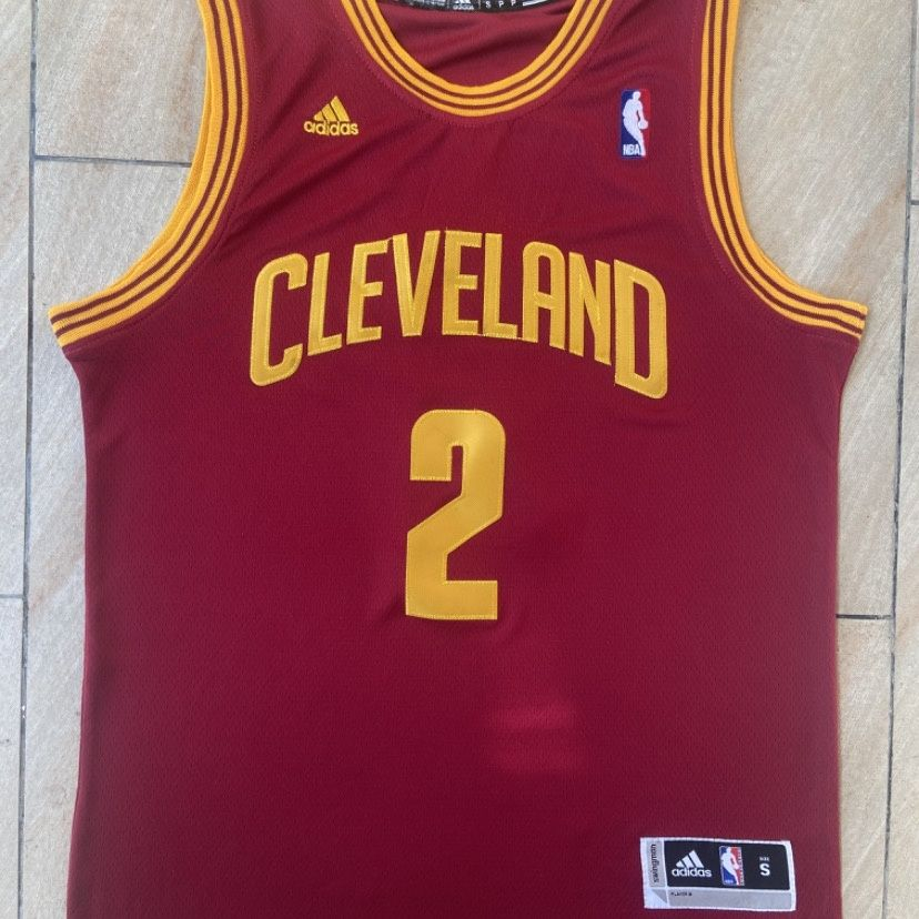 Camisa de basquete da NBA Cleveland Cavaliers Jersey Kyrie Irving #2 2022-23 Red Top