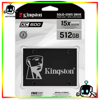 SSD Kingston KC600 512GB 1t 2t 550mb/s Leitura 2.5 Polegada interno disco rígido sólido SATA III tlc desktop portátil alto desempenho