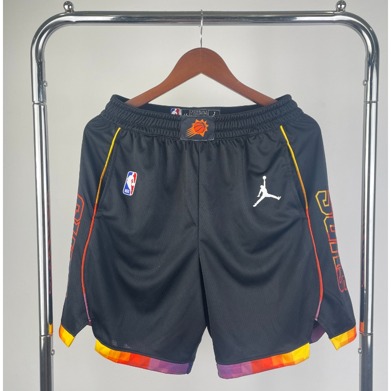 Versão Prensada A Quente Calções NBA De Basquete Phoenix Suns