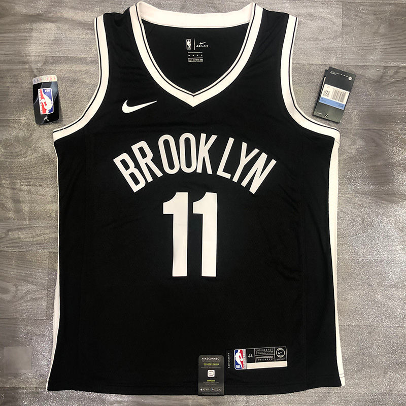 Hot Pressed camiseta Brooklyn Nets #11 Kyrie Irving BLACK Graffiti blusa De Basquetebol nba Jersey