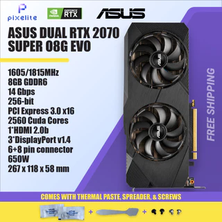 MSI RTX 2060 super 2060s Gddr6 Placa Gráfica GPU RTX2060super nvidia USED 2070 2080 2080s