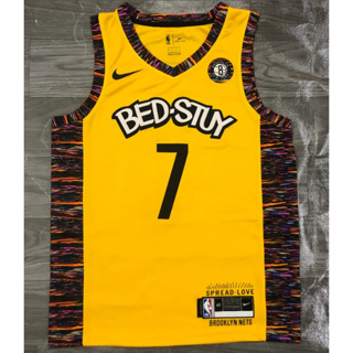 Hot pressing Custom Authentic Jersey 2023-24 Mens Brooklyn Nets James  Harden & Kyrie Irving & Kevin Durant & Mikal Bridges Black Swingman Jersey  - City Edition