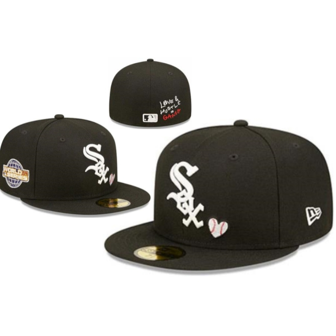 Chapéu de Basebol Sox Branco Chicago White Sox Chapéu de Basebol Não Ajustável Boné Homens Mulheres Boné de tamanho reverso