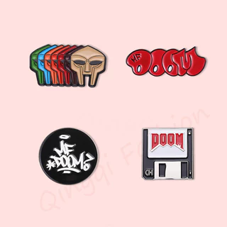 MF DOOM Broches Broche De Alfinete Esmalte Crachá KMD Jay Dee J Dilla Madvillain Alfinetes De Lapela Jóias Crachás Presentes Para Fãs Amigos