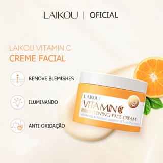 LAIKOU Vitamin C Facial Cream Whitening Reduce Dark Spot 20g em Oferta na Shopee