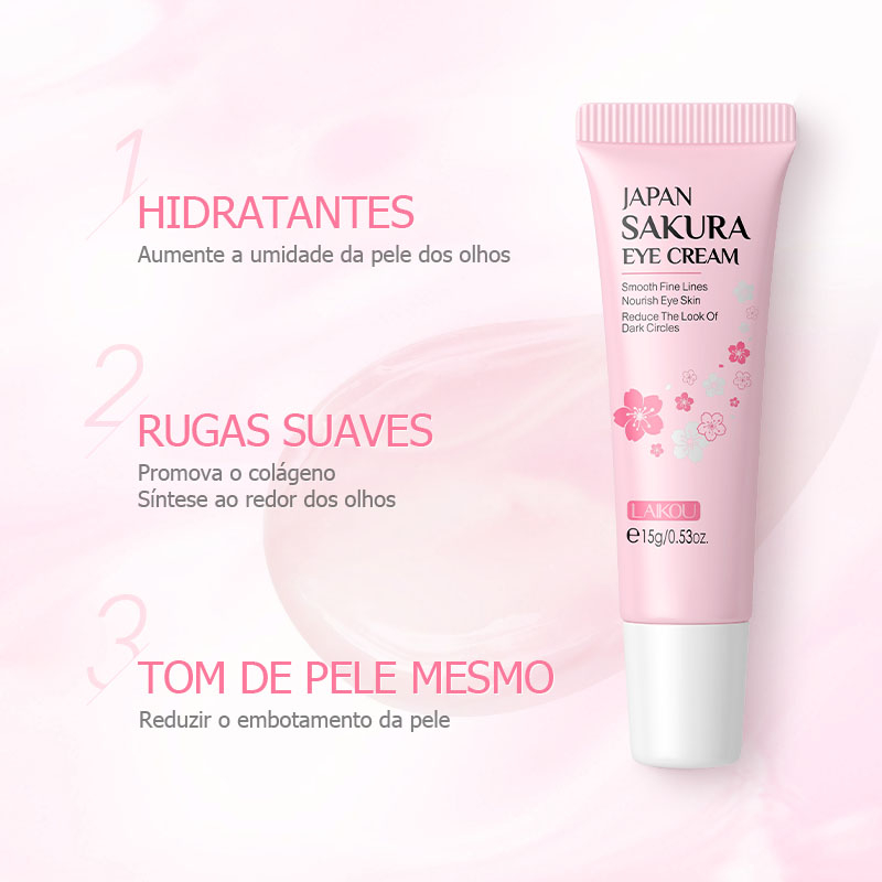 Sakura Conjunto De Rejuvenescimento Facial Clareador LAIKOU