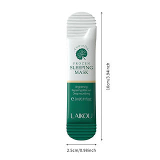 LAIKOU Máscara Adormecedora Reduzindo A Acne Hidratante 3ml *1pcs em Oferta na Shopee