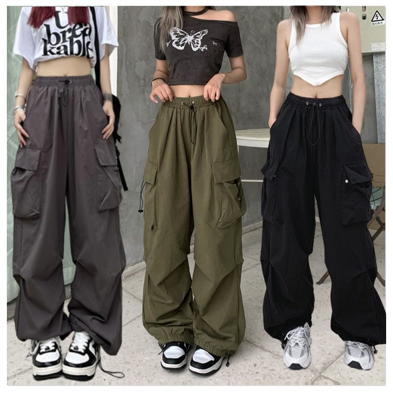 High Waist Sweatpants Women Y2k Clothes Pink Baggy Pants Loose Pantalones  De Mujer Wide Leg Trousers Roupas Femininas Streetwear - AliExpress