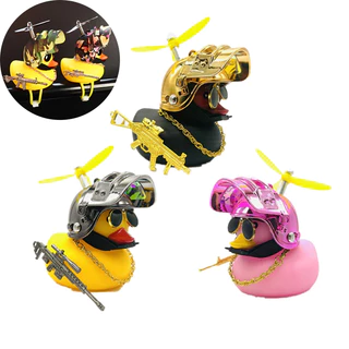 Terceiro Nível Capacete Pato Quebrar Vento Carro Pequeno Amarelo Bicicleta Motocicleta Condução Decoração Tertiário Pato em Oferta na Shopee