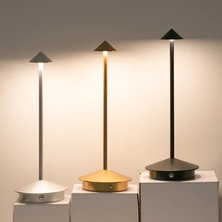 Lâmpada De Mesa Recarregável Com Sensor De Toque LED Leitura Noturna Sem Fio Para Restaurante Dormitório Do Hotel Bar