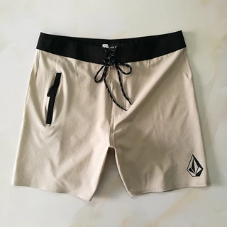 Menillos Volcom Professional Top Laser Cola Bermudas À Prova D'água Calças De Praia Quik-dry Surf Shorts